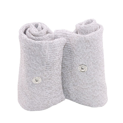 Bioelectrotherapy Silver Fiber Knee Pads Physiotherapy Electrode Knee Pads