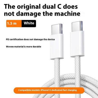 Usb To Typec Fast Charge Braided Data Cable