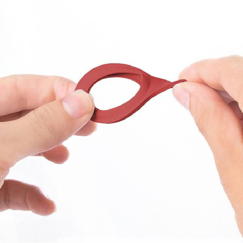 AirTag Protective Case, Location Tracker Leather Case, PU Anti-theft Device Keychain Pendant