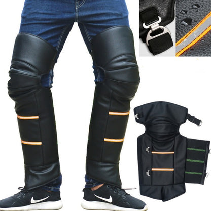 Motorcycle knee pads