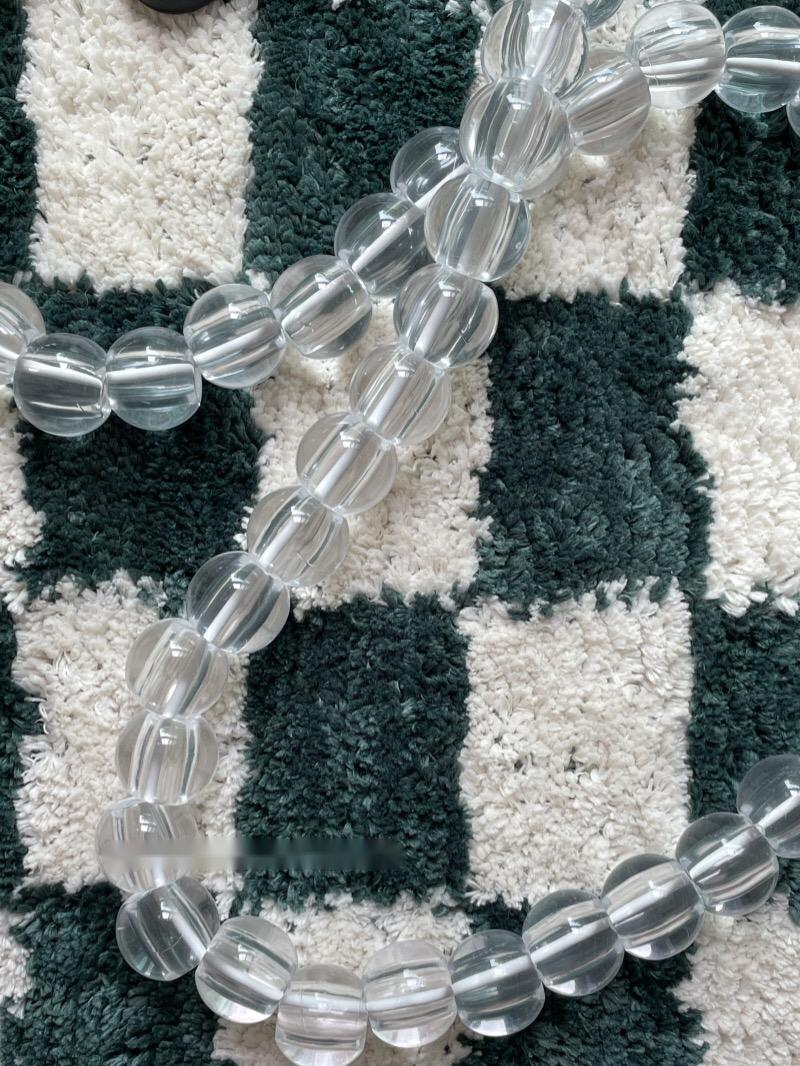 Transparent Bead Mobile Phone Data Cable