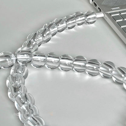 Transparent Bead Mobile Phone Data Cable