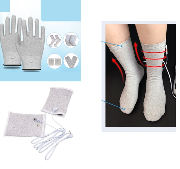 Bioelectrotherapy Silver Fiber Knee Pads Physiotherapy Electrode Knee Pads