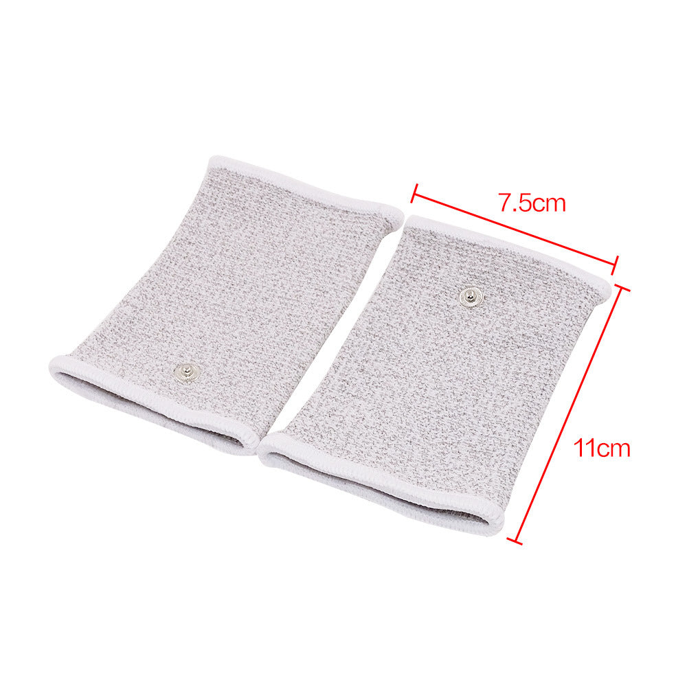 Bioelectrotherapy Silver Fiber Knee Pads Physiotherapy Electrode Knee Pads