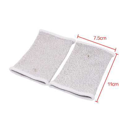 Bioelectrotherapy Silver Fiber Knee Pads Physiotherapy Electrode Knee Pads